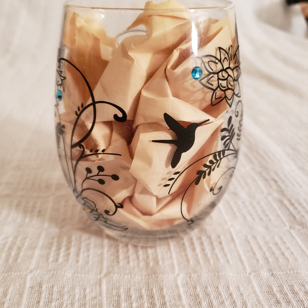 ROSCHER hummingbird glass